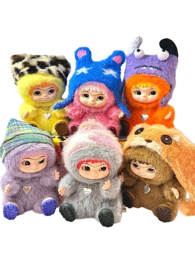 Plush Toy Blind Box Surprise Box [Regular or Secret Edition] Random Surprise Figures from the Fun Party Series. Each box contains a figure. - Image 1